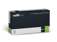 Zarys easyCARE nitrilové rukavice L (7-8) čierne, 100ks