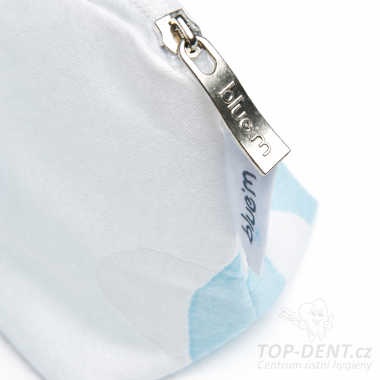 Bluem® látková cestovní taštička na dentální pomůcky, 1ks