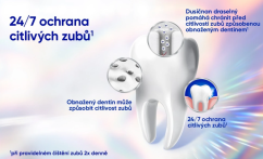 Sensodyne Clinical White Stain Protector zubní pasta, 75ml