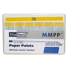 DiaDent MMPP™ Millimeter papierové čapy .02 / 28mm (ISO 20), 200ks