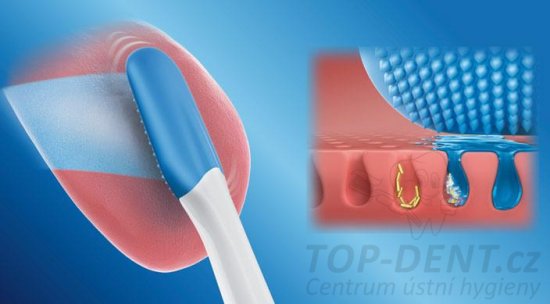 Philips Sonicare TongueCare+ hlavice na čištění jazyka HX8072/01, 2 ks