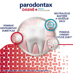 Parodontax Gum+Breath & Sensitivity zubná pasta, 75ml