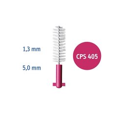 Curaprox CPS 405 PERIO Refill mezizubní kartáčky (červené), 4ks (blistr)