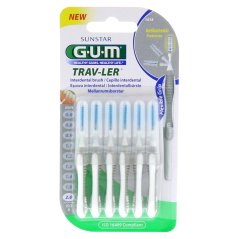 GUM Trav-ler medzizubné kefky 2,0 mm (sivé), 6ks