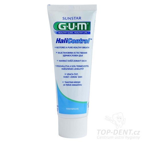 GUM HaliControl zubní gel proti špatnému dechu, 75 ml