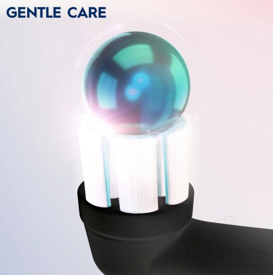 Oral-B iO Gentle Care Black náhradní hlavice, 4ks