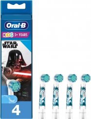 Oral-B Kids EB10-4 Extra soft náhradná hlavica StarWars, 4ks