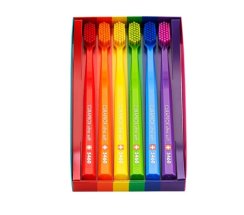 Curaprox CS 5460 zubní kartáček Ultra Soft RAINBOW, 6ks