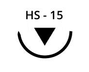 Sterilné chirurgické ihly HS-15, 48 ks