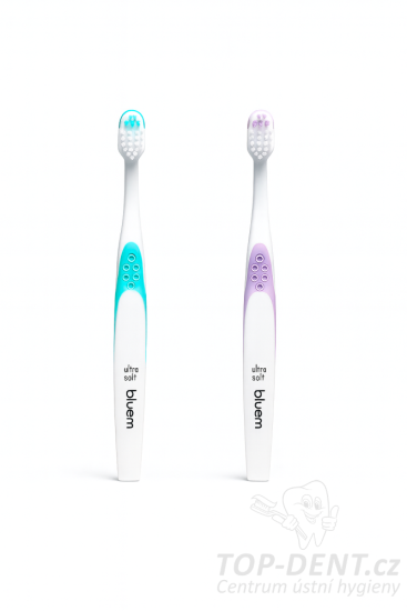 Bluem® Kids dětský zubní kartáček ultra soft (růžový), 1ks