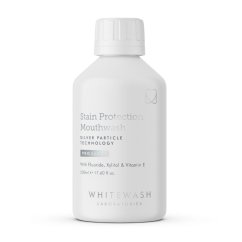 Whitewash Stain Protection ústní voda s částicemi stříbra, 300 ml