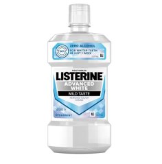 Listerine Advanced White Mild ZERO ústní voda, 1000 ml