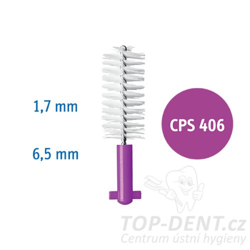 Curaprox CPS 406 Perio REFILL medzizubné kefky, 5ks (blister)