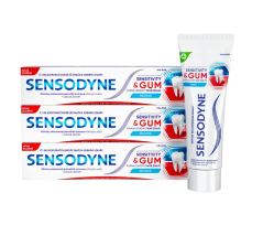 Sensodyne Sensitivity & GUM zubní pasta, 3x75ml