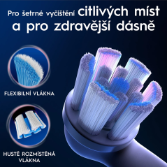 Oral-B iO Gentle Care White náhradní hlavice, 6ks