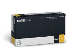 Zarys easyCARE nitrilové rukavice M (7-8) černé, 100ks