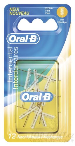 Oral-B mezizubní kartáčky 2,7 mm,12ks