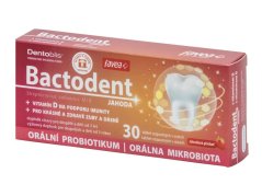 Favea Bactodent orálne probiotikum (jahoda), 30ks