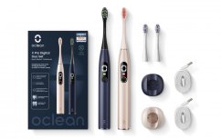 Oclean X Pro Digital Duo Set Gold&Blue sonické kartáčky, 2 ks