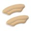 Patní měkká výstelka do bot, 2 ks (béžová)