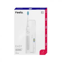 Feelo Easy Sonic zubná kefka s puzdrom + 8ks náhradných hlavíc