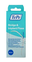 TePe Bridge & Implant Floss zubní nit, 30ks