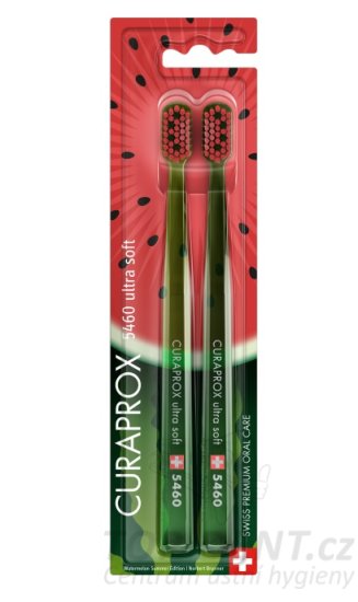 Curaprox Ultra Soft 5460 WATERMELON, 2 ks