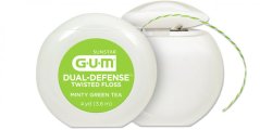 GUM Twisted Floss krútená zubná niť (voskovaná), 3,6m