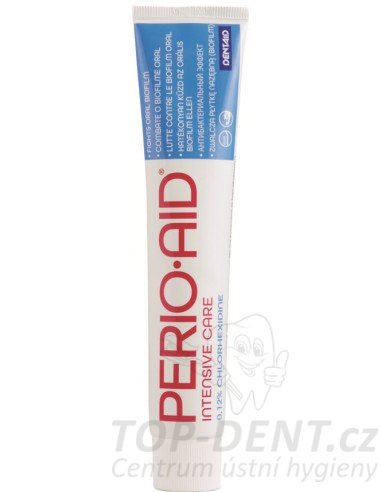 Perio Aid Intensive Care antibakteriální zubní pasta 0,12%, 75ml