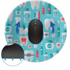 Podložka pod myš s motivem dental (modrá), 1 ks