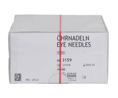 Sterilné chirurgické ihly DSF-16, 48 ks – nehrdzavejúca oceľ 300