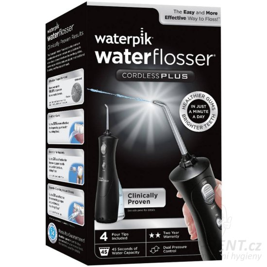 Waterpik Cordless Plus WP462 Black ústní sprcha