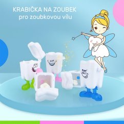 Krabička na dětský zoubek malá, 1 ks