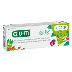 GUM Kids dětská zubní pasta od 3 let, 50ml (jahoda)
