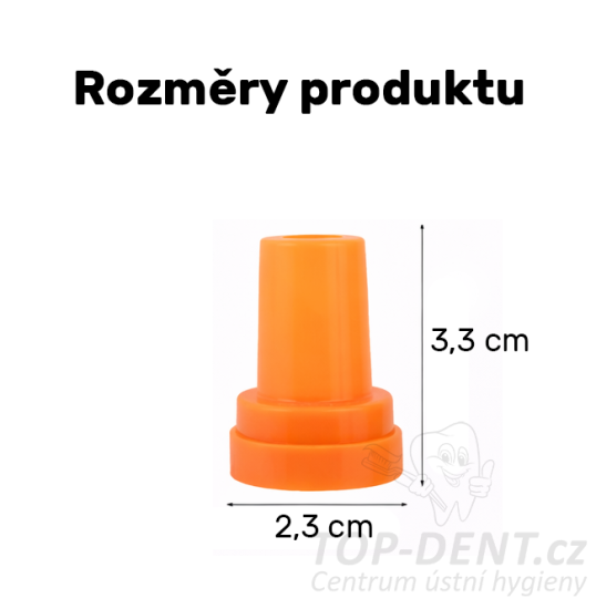 Veselá razítka se zoubky barevná, 10 ks