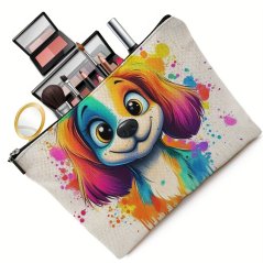 Toaletná taštička s motívom psíka, 1 ks