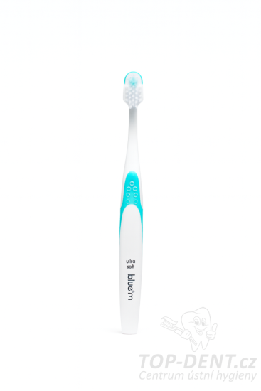 Bluem® Kids detská zubná kefka ultra soft (tyrkysová), 1ks