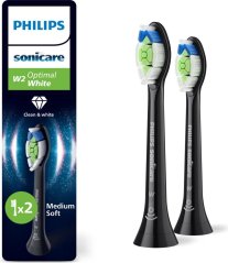 Philips Sonicare W2 Optimal White Standard HX6062/88 BLACK, 2ks