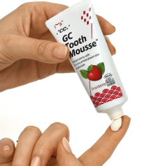 GC Mousse dentálny krém s vápnikom Jahoda, 40g