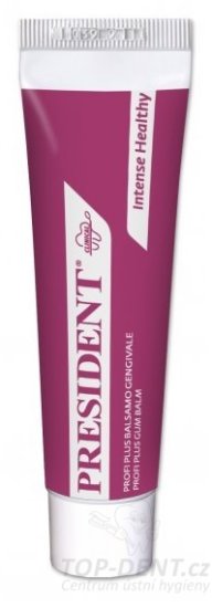 PresiDENT Intensive Healthy antibakteriální gel na dásně (CHX 0.5%), 30ml