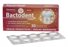 Favea Bactodent orálne probiotikum (jahoda), 30ks