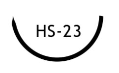 Chirurgické jehly HS-23 sterilní, 48 ks