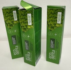 ECODENTA bělící zubní pasta s éterickými oleji pro kuřáky, 100ml