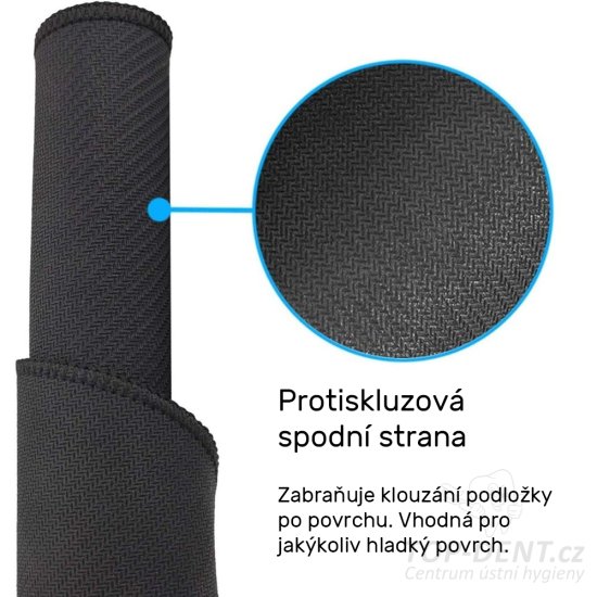 Podložka pod myš s motivem dental (modrá), 1 ks