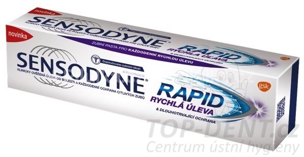Sensodyne Rapid Relief zubní pasta, 75ml