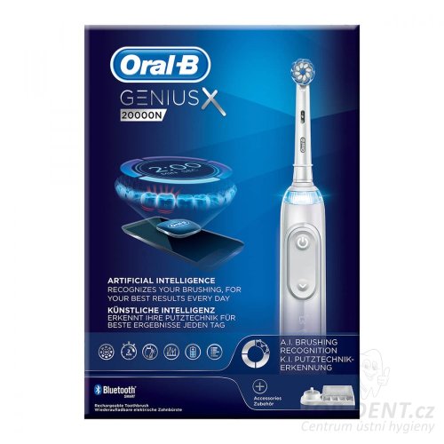 Oral-B Genius X 20000 elektrický zubní kartáček White