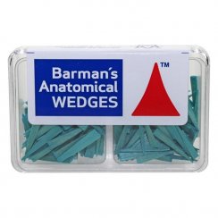 Barman Wedges dřevěné klínky velké (modré), 200ks