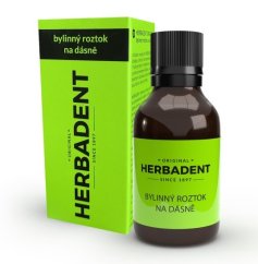 Herbadent ORIGINAL bylinný roztok na dásně, 25 ml