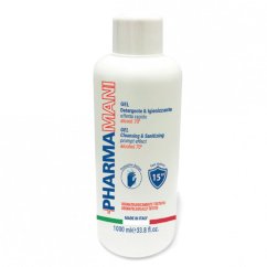 Pharmamani sanitační gel lahvev s uzávěrem, 1000ml