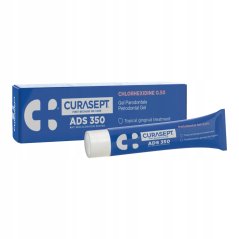 Curasept ADS 350 gel s obsahem chlohexidinu (CHX 0,5%), 30ml